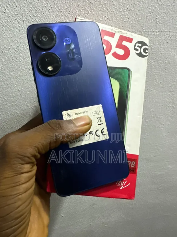 Itel P55 5G 128GB Blue (Used) - 1
