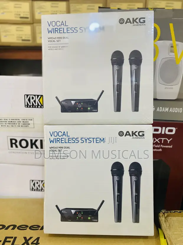 AKG WMS40 Mini Dual Wireless Microphone System - 1