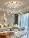 Round Crystal Chandelier Light - 2