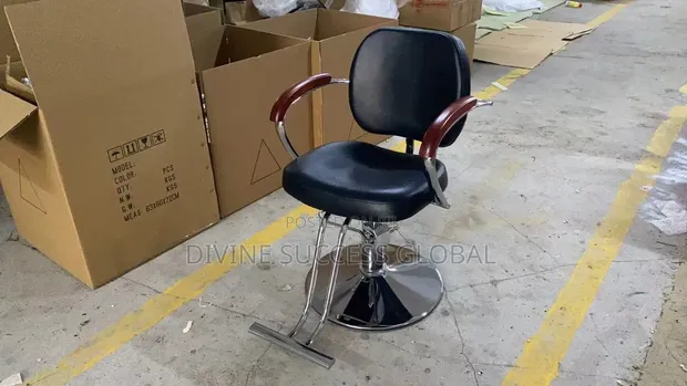 High Quality Leather Barber Chair with Warranty - 1