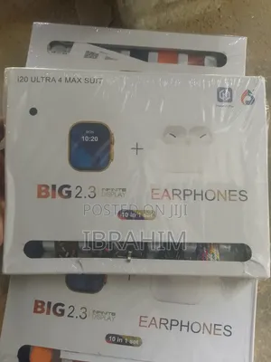 I20 Ultra Max Smart Watch 10-in-1 Bundle