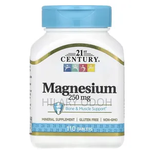 21st Century Magnesium 250mg, Kwalba 110