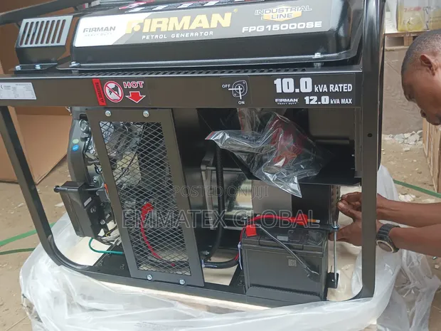 Brand New FIRMAN 10kva Generator (FPG15000SE) - 1