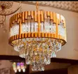 Modern Luxury Gold Crystal LED Chandelier - 1