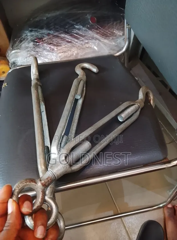 Galvanized Steel Hook and Eye Turnbuckle - 1