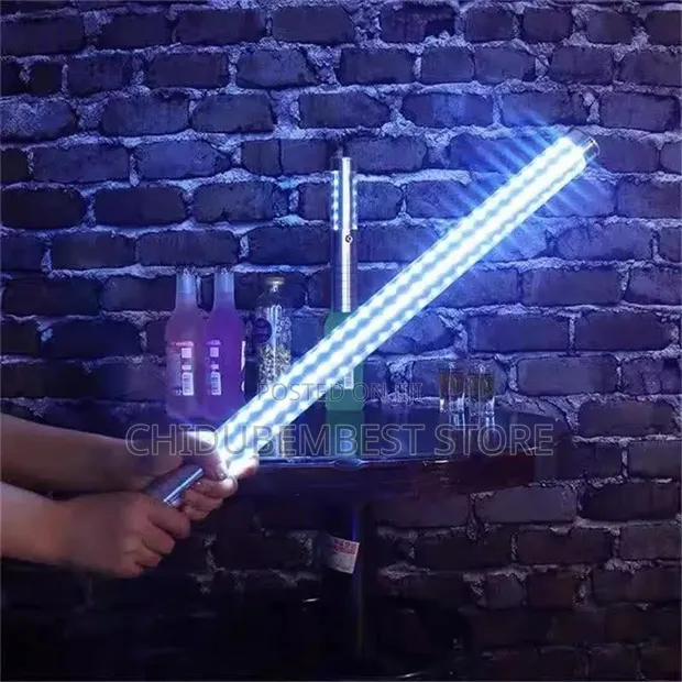 Champagne LED Light - Silver/Gold Body - 1