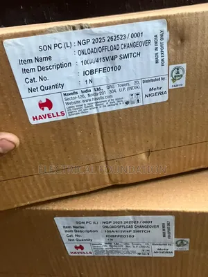 100A Harvel Change Over Switch