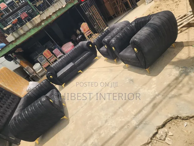Brand New 7-Seater Upholstery Padded Sofa Couch - 1