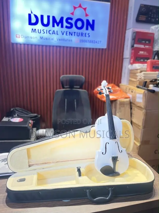 Yamaha Violin - White, Full Size, Brand New - 1