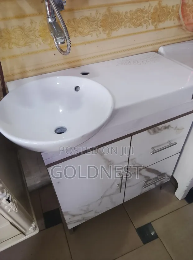 Modern Bathroom Vanity Cabinet Unit - 1