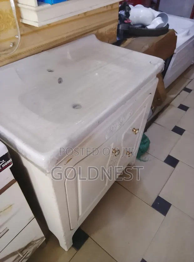 Modern Bathroom Vanity Cabinet Unit - 1