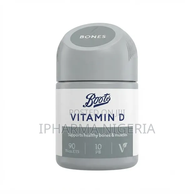 Boots Vitamin D 10μg - 90 Tablets (Bone & Muscle Support) - 1