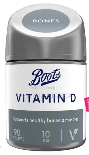 Boots Vitamin D 10μg - 90 Tablets (Bone & Muscle Support)