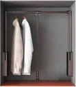 Cabinet Mount Pull Down Clothes Hanger - 2