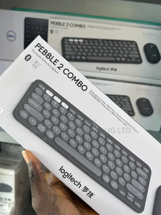 Logitech Pebble 2 Silent Compact Wireless Keyboard and Mouse Combo - 1