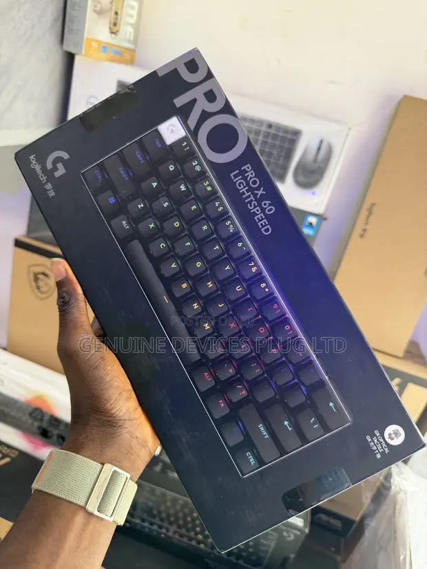 Logitech G PRO X 60% Wireless Gaming Keyboard (Tactile Optical) - 1