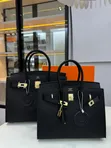 Hermes Birkin Gold Epsom Leather Bag (30cm & 25cm) - 2