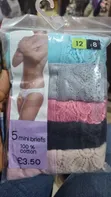 5-in-1 Ladies Mini Briefs Panty Set - 1