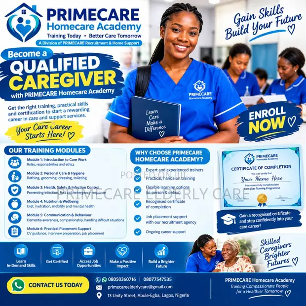 Primecare Homecare Academy: Caregiver Training & Certification - 1
