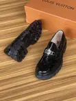 Louis Vuitton Academy Monogram Patent Leather Chunky Loafers - 1