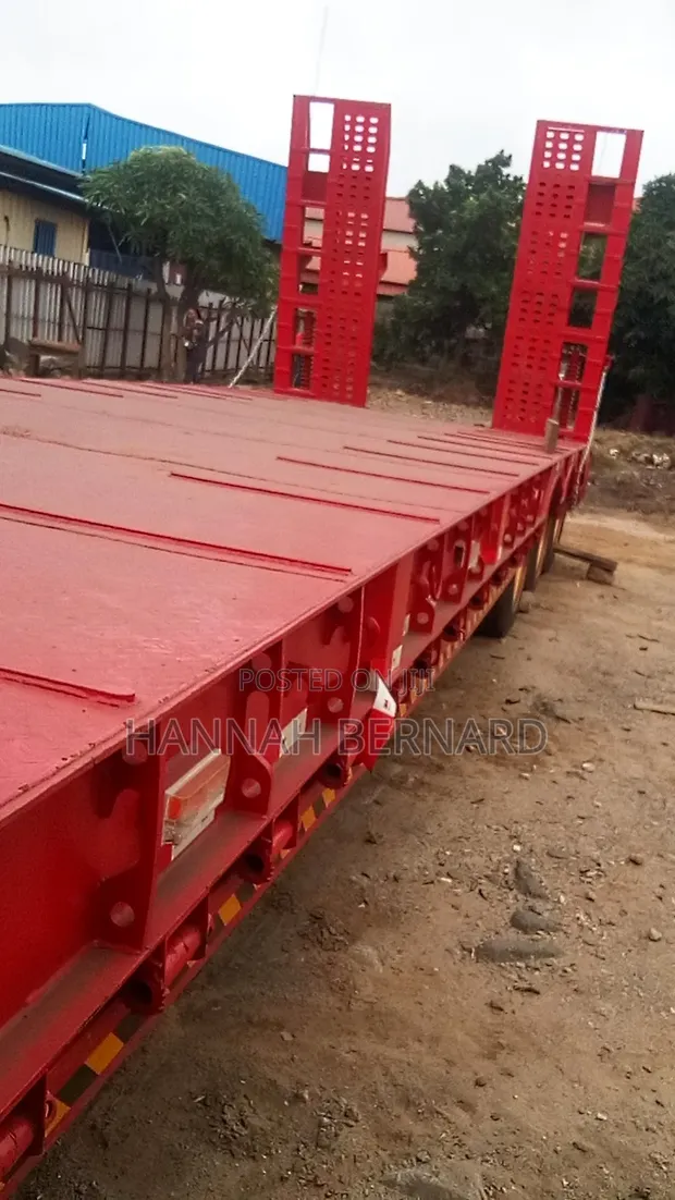 Brand New Hongyan Triple Axle 80 Ton Lowbed Trailer - 1