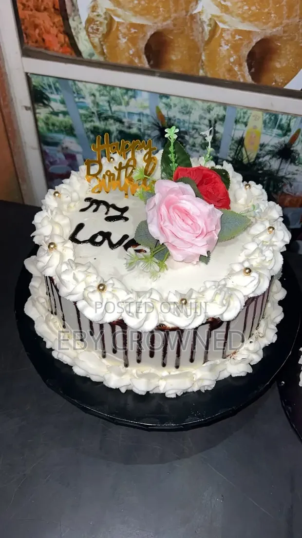 Bakin Ranar Haihuwa Girma 10 Mai Ruwa Biyu - 1