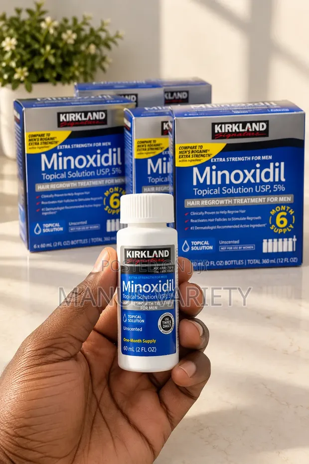 Kirkland Minoxidil 5% Maganin Gashin Gashi - 60ml - 1