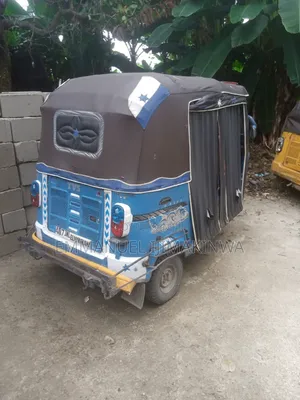 TVS 2022 Blue Three-Wheeler
