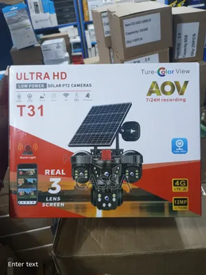 Ultra HD Low Power Solar PTZ Camera T31