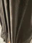 Ringed Window Curtains - Black (Used) - 4