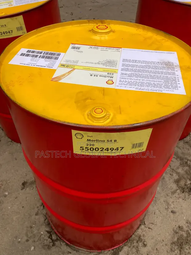 209-Liter Drum Shell Morlina S4 B 220 Oil - 1