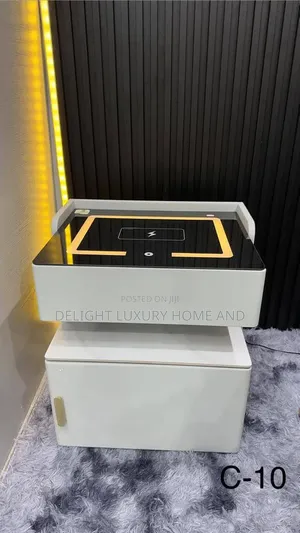 Smart LED Bluetooth Table with Phone Charger