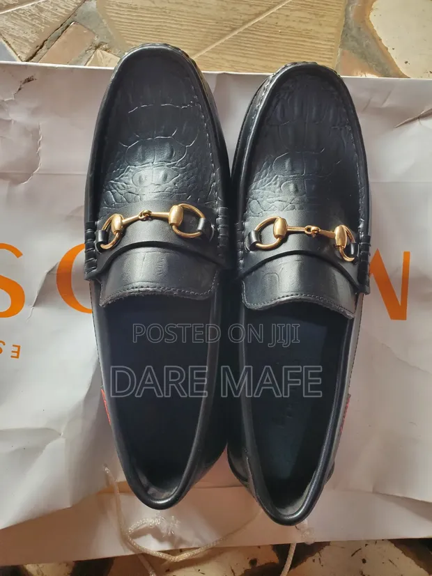 Clarks Baki Leather Classic Flats Shoes - Girman 43 - 1