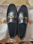 Clarks Baki Leather Classic Flats Shoes - Girman 43 - 1