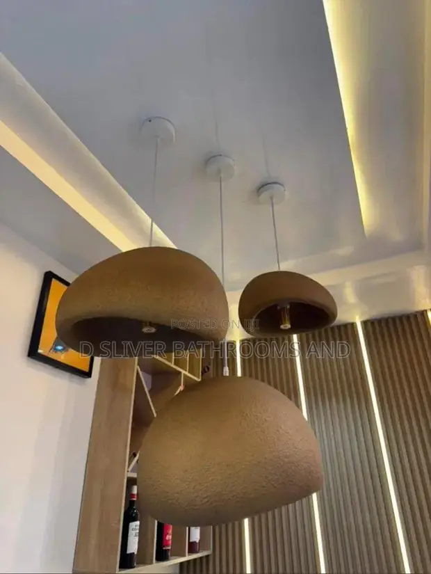 Modern Coach Dining Pendant Light - Sun King - 1