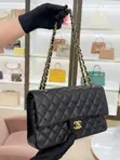 Chanel Inspired 2-in-1 Caviar Quilted Flap Handbag Combo - 2