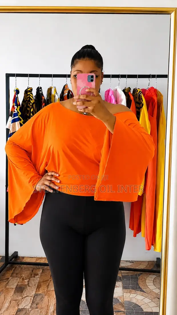 Luxury Multi-Color Off-Shoulder Crop Top - 1