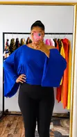 Luxury Multi-Color Off-Shoulder Crop Top - 2