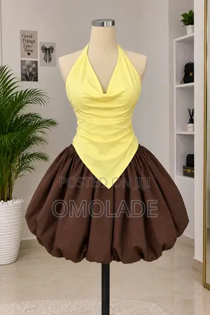 Aj Draped Halter Neck 2 Piece