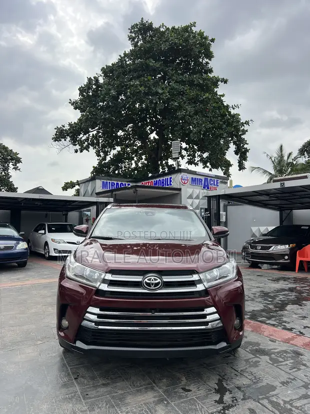 Toyota Highlander Limited Platinum 4x4 V6 Burgundy 2018 - 1
