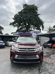 Toyota Highlander Limited Platinum 4x4 V6 Burgundy 2018 - 1