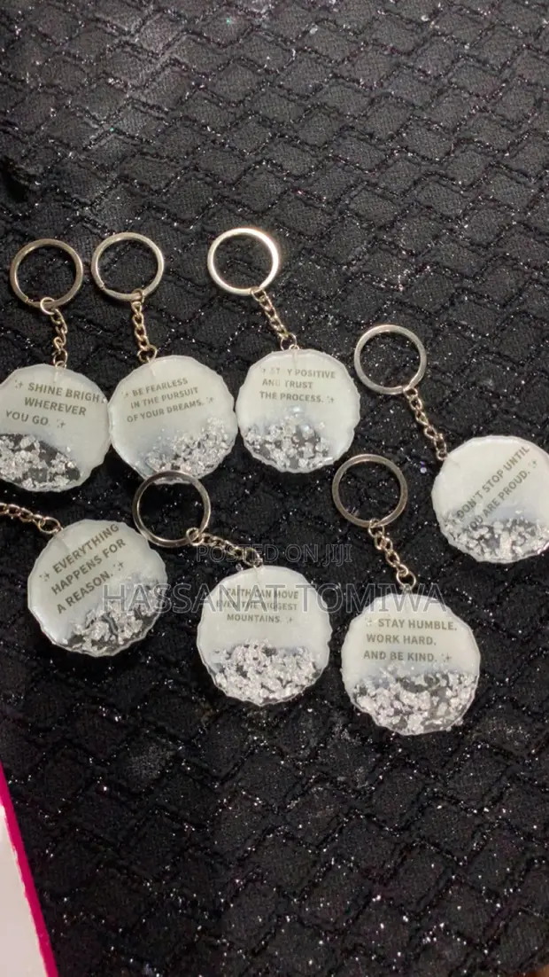 Keyholder Na Hannu Da Resin - Zana Na Musamman - 1