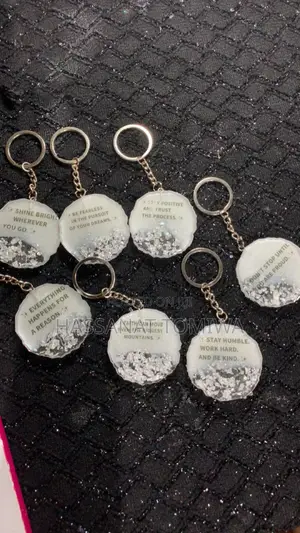 Keyholder Na Hannu Da Resin - Zana Na Musamman