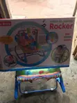 Infant Toddler Baby Rocker - Blue - 1