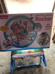 Infant Toddler Baby Rocker - Blue - 2