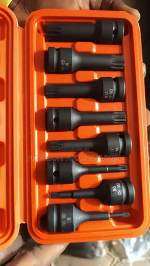 1/2" Dr Impact Socket Bit Set 5mm-18mm