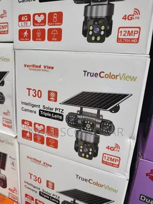 T30 Intelligent Solar CCTV Camera - 12MP Ultra HD