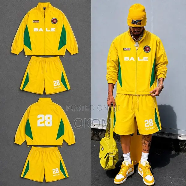 Bale Fabrics Luxury Tracksuit - Sabon Kayayyaki - 1
