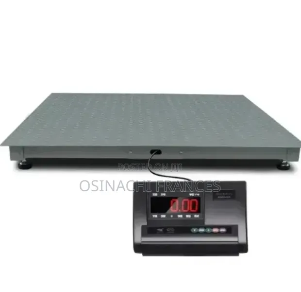 6000 Kg Digital Industrial Platform Scale (6 Tons) - 1