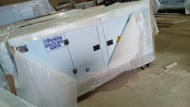 Quality 60kVA Perkins Soundproof Diesel Generator - 1